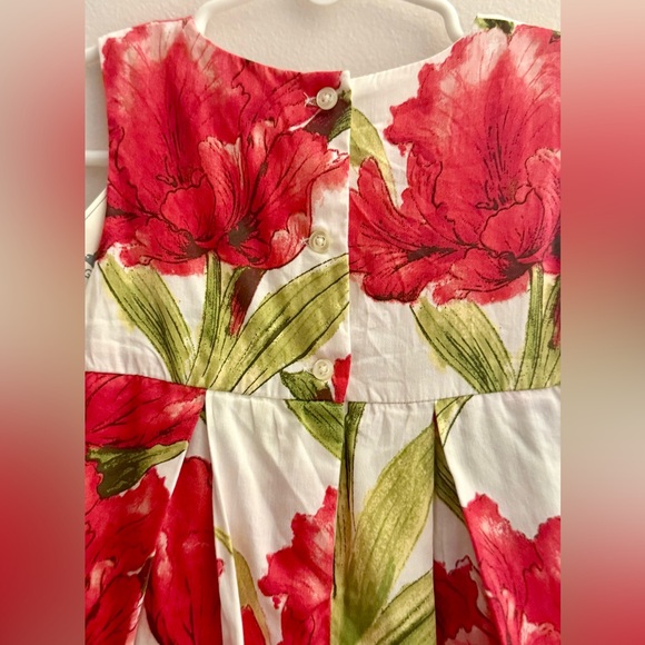 Baby Gap Floral Party Dress 12-18 Months NEW WITH TAGS - Picture 4 of 7
